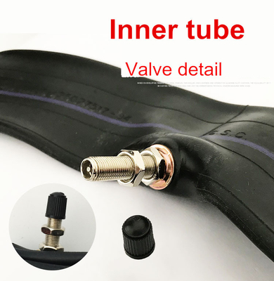 Tubi interni per motociclette con allungamento del 500% di tutte le dimensioni di gomma naturale o di gomma butila