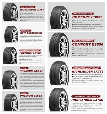 PCR pneumatico di lunga durata 155/65R13 per pneumatici per automobili cinesi COMFORT ES655