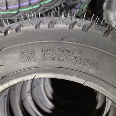 Scopo di sostituzione/riparazione del tubo interno della moto 3.50-10 6pr/8pr Ply Rating e conveniente