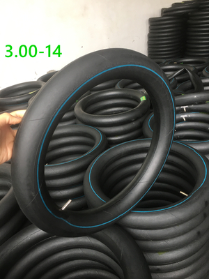 Tubo interno in gomma naturale per motociclette 3.00-14 300x14 300*14 con resistenza 8.5-9MPA