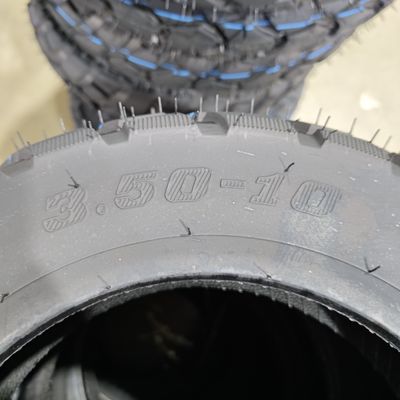 6pr/8pr Nero pneumatico da moto 3.50-10 con un ISO9001 CCC DOT E-MARK entro il vostro budget