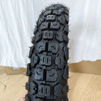 Materia prima Natura Gomma Acciaio Nylon Pneumatico senza tubi per moto 90/90-18 a diretto