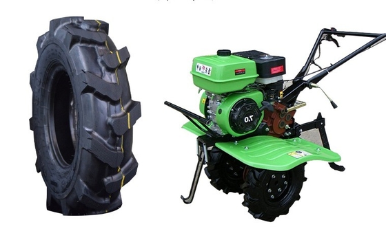Contenuto di gomma naturale del 35%-55% Pneumatici da motocicletta 400-8 LLantas 4.00-8 con disegno popolare