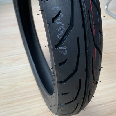 Contenuto di gomma 35%-55% Mercato africano Pneumatici per moto 80/90-17 Ricambi Accessoiri