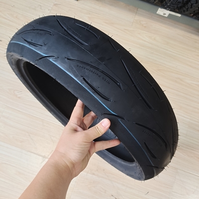 Natura gomma acciaio nylon 140/60-17 pneumatici per motociclette professionali a Qingdao