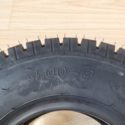 OEM accettabile 4.00-8 Pneumatici per moto per l'Egitto Pneumatici per scooter in nero