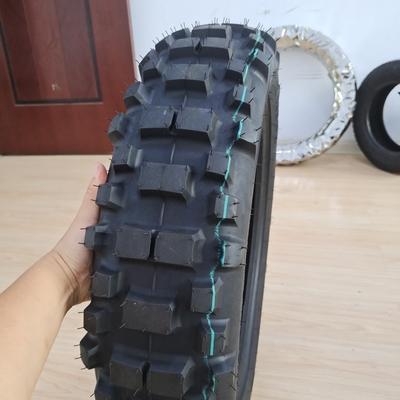 Pneumatici da motocicletta off road 140/80-18 con disegno nero e 6PR/8PR Ply Rating