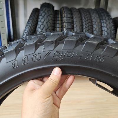Ply Rating 6pr/8pr Super 110/90-16 TL TT pneumatico da gomma per motociclette destinato al mercato del Venezuela