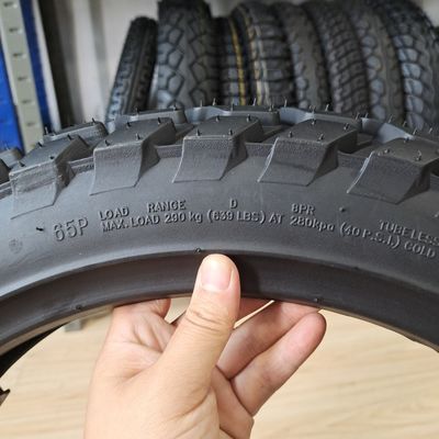 Ply Rating 6pr/8pr Super 110/90-16 TL TT pneumatico da gomma per motociclette destinato al mercato del Venezuela