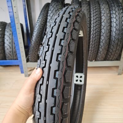Venezuela Mercato pneumatici per motociclette 3.60H18 con colore nero e Qingdao porto di carico