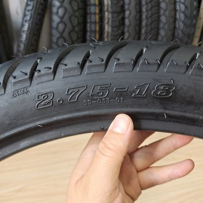 Porto di carico Qingdao Nero Giappone Tecnologia Strada Motociclo Tipo tubo pneumatico 2.75-18