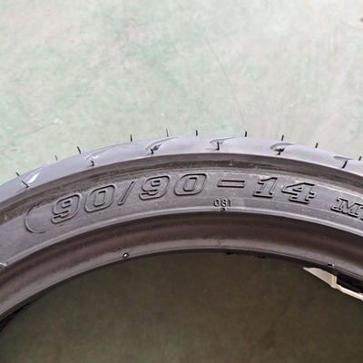 14 pollici pneumatico per moto 90/90-14 6 Ply Rate con materia prima Natura gomma acciaio nylon