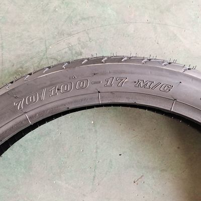 70/100-17 Tubo interno in gomma butila in involucro nero per motociclette professionali