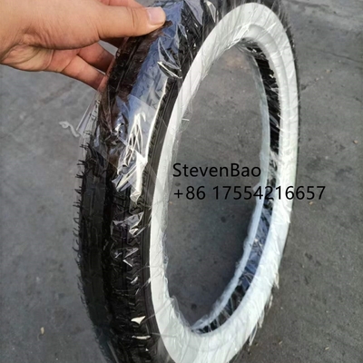 Ruote di motocicletta pneumatici 120/70-17 Casco pneumatico e rating di pliatura resistente con prestazioni