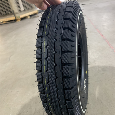 Mercato egiziano 4.00-8 Pneumatici per motociclette con involucro e contenuto di gomma del 35%-55%