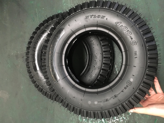Sostituzione/riparazione Bajaj Three Wheels Pneu Qingdao Port Loading 4.00-8 Tube pneumatico motociclo