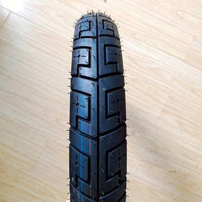 90/90-18 Pneumatici rotondi di gomma nera per motociclette per OEM Acceptabile e 6pr/8pr Ply Rating
