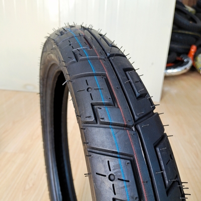 90/90-18 Pneumatici rotondi di gomma nera per motociclette per OEM Acceptabile e 6pr/8pr Ply Rating