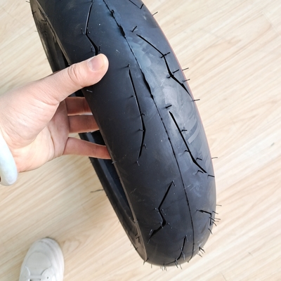 35%-55% di contenuto di gomma pneumatico per moto 90/90-12 per due ruote moto scooter Pneu De Moto