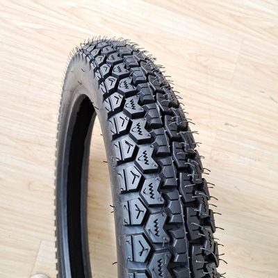 3.25-18 Pneumatici per motociclisti Nero senza tubi con materia prima Natura gomma acciaio Nylon