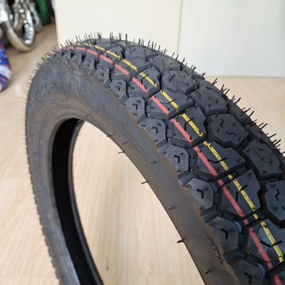 6PR/8PR Ply Rating 3.00-17 Pneumatico per motociclette in gomma naturale, acciaio, nylon perfetto