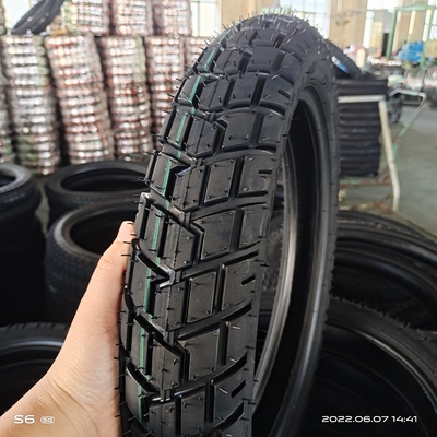 Acceptabile pneumatico OEM di gomma per moto 80/100-14 per la garanzia del involucro del pneumatico