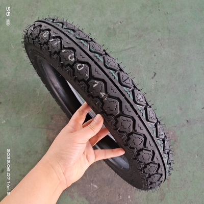 80/100-14 14 pollici pneumatici senza tubo per motociclette realizzati in gomma naturale e OEM accettabile
