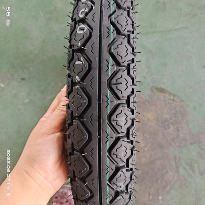 80/100-14 14 pollici pneumatici senza tubo per motociclette realizzati in gomma naturale e OEM accettabile