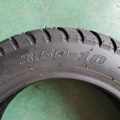 Pneumatici da gomma naturale per motocicli da 3,50-10 TL senza tubi