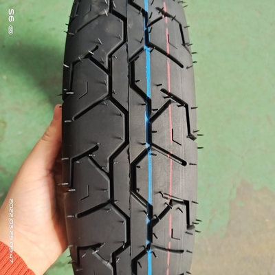 10 pollici pneumatico da moto 110/90-10 6 Ply Rate con gomma nera e 35%-55% di contenuto di gomma