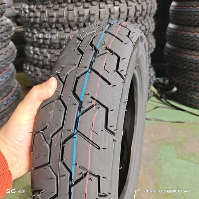 10 pollici pneumatico da moto 110/90-10 6 Ply Rate con gomma nera e 35%-55% di contenuto di gomma