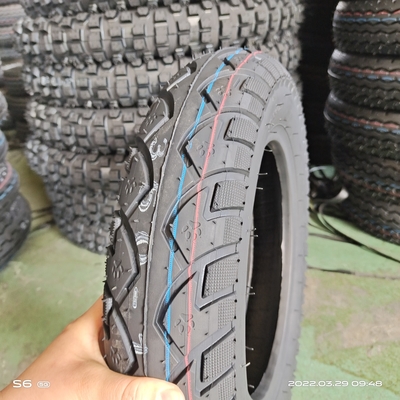 Pneumatici senza tubi per motocicli da 3.50-10 con colore nero e gomma naturale