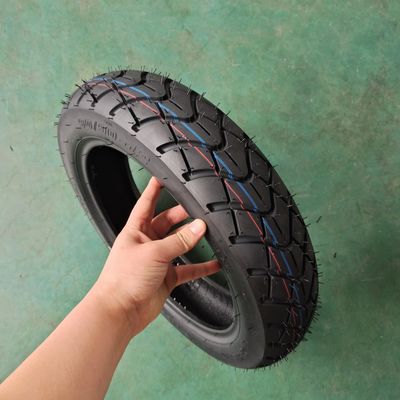 90/90-12 Ruote e accessori di pneumatici per motori Casco di gomma naturale per l'efficienza