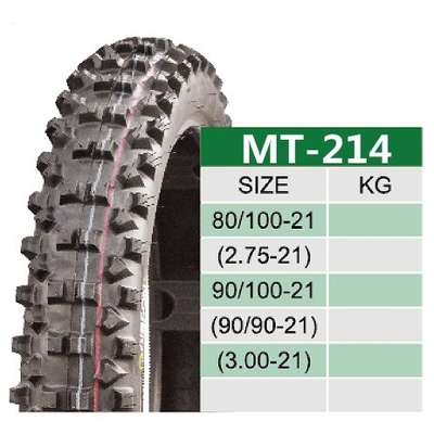 140/80/18 90/100/21 Enduro pneumatici per motociclette con composizione morbida e 6pr/8pr Ply Rating