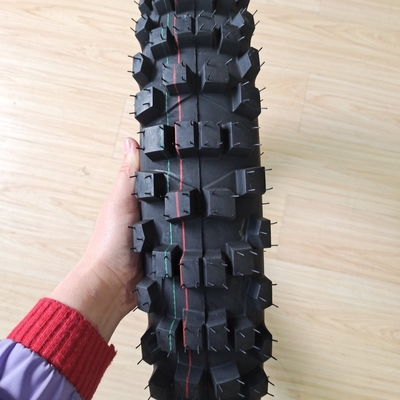 Natura gomma acciaio materiale di nylon 17" 18" 19" 21" pollici pneumatici per motociclette per motocross