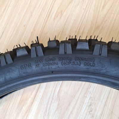 6pr/8pr Grande aderenza 3.00-21 Moto Cross Pneumatico posteriore TL Pneumatico motociclo con OEM accettabile