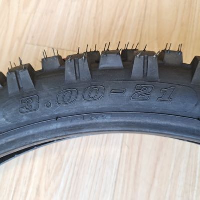 6pr/8pr Grande aderenza 3.00-21 Moto Cross Pneumatico posteriore TL Pneumatico motociclo con OEM accettabile