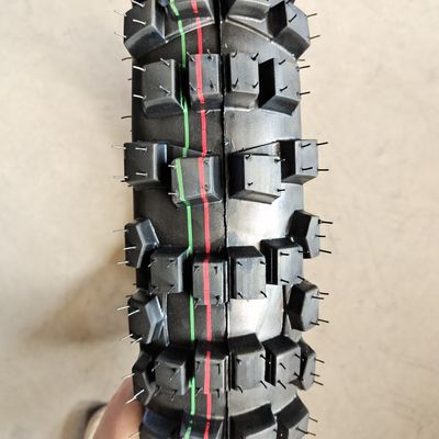 pneumatici per motocicli senza tubo di nylon di gomma naturale 4.10-18 per motociclette e pneumatici