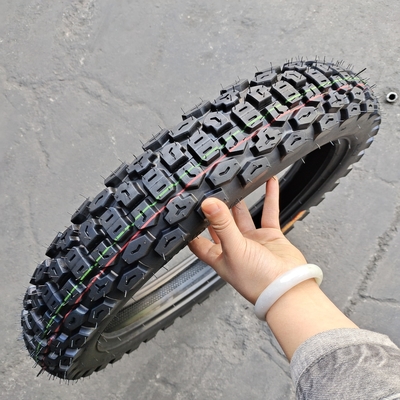 Alta velocità 150 km/h Pneumatico per motocicletta 2.75/19 con involucro e velocità