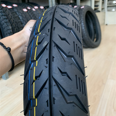 Contenuto di gomma 35%-55% pneumatici Leo Motocicletta 100/90-14 per i distributori del porto di Qingdao