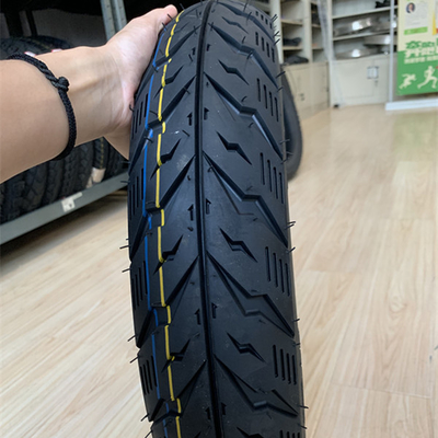 Contenuto di gomma 35%-55% pneumatici Leo Motocicletta 100/90-14 per i distributori del porto di Qingdao