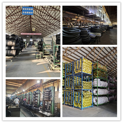 CCC di Qingdao Port Loading Certificazione 410-18 gomma naturale di motocicletta off-road