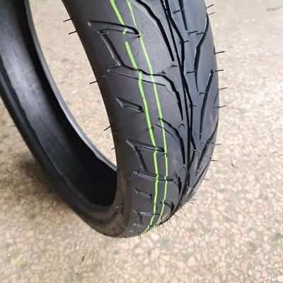 Resistenza alla trazione 10,5 Pneumatici per motocicli per il mercato africano 100/80-17 Pneumatici per motori in gomma naturale