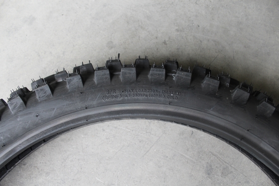 6PR/8PR Ply Rate 80/100-21 Pneumatici da corsa off-road 35%-45% Contenuto di gomma per biciclette sporche