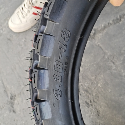 410-18 410X18 Pneumatico da motocicletta fuoristrada con contenuto di gomma e velocità di 150 km/h
