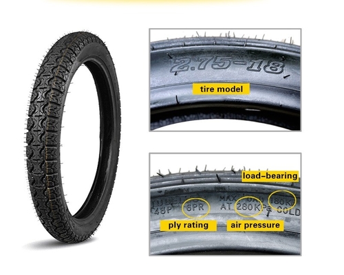 Super 70/90-17 Pneumatici da gomma per motociclette ad alta capacità produttiva di riparazione/sostituzione