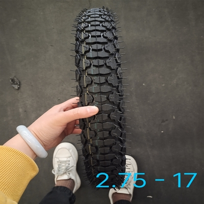 Pneumatici da moto 2.75-17 per grandi prestazioni e lunga durata di 20000 KM