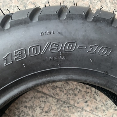 Pneumatici per super motociclette 130/90-10 con 35%-55% di gomma e lunga durata di vita