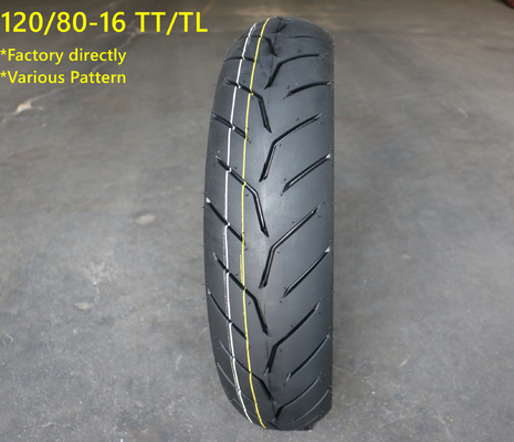 Pressione d'aria di 280kpa Golden Boy Pneumatico per moto e tubo interno 120/80-16 per il porto di Qingdao