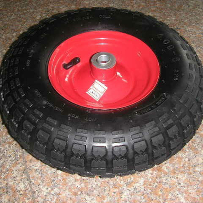 Ruote per carrelli da giardino pneumatici neri 3.50-8 4.00-8 per un movimento liscio e facile